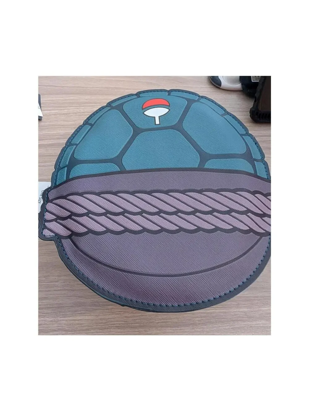 NWT Teenage Mutant Ninja Turtles x Naruto Crossbody Bag Leonardo Sasuke Bioworld